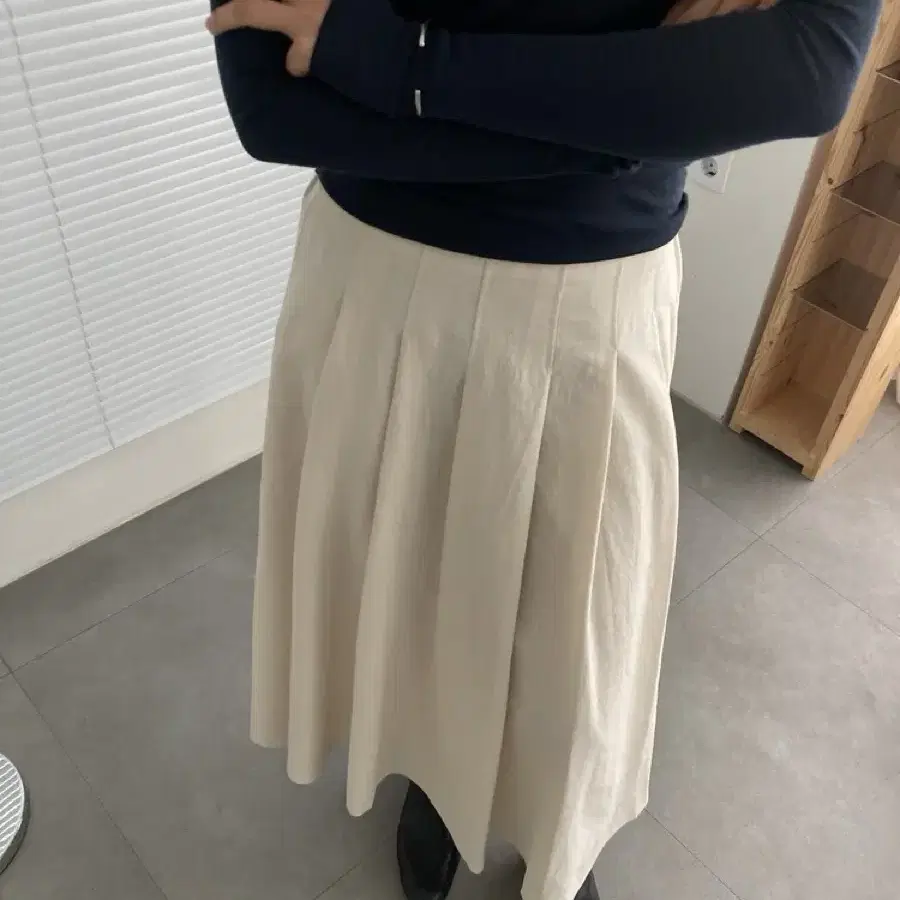 Keiko suzuki 플리츠 스커트