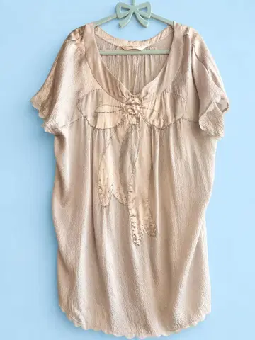 TSUMORI CHISATO DRESS 츠모리치사토 실크 100% 원피스