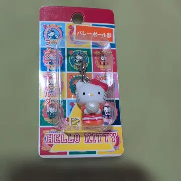 [초레어] 키티 배구부 지퍼 키링