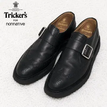 극미품 트리커스 x nonnative 몽크 스트랩 부츠 블랙 26cm