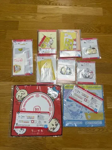 치이카와 제일복권 모두 함께 라멘 F상 G상 H상 9점 세트