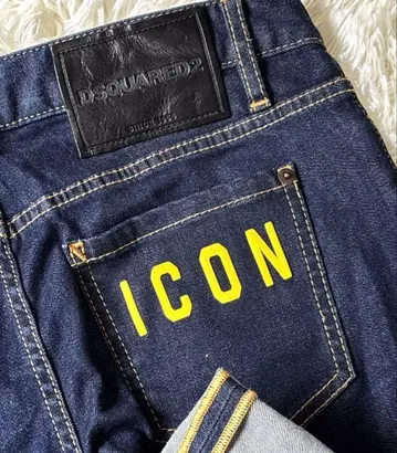 컨디션 최상 DSQUARED2 ICON 디스퀘어드 스키니 데님 38
