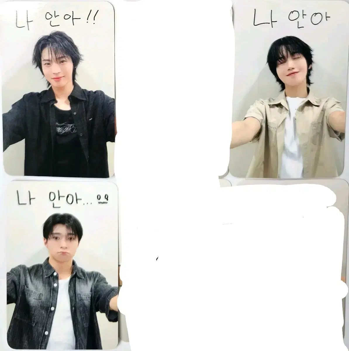 ONF <Don't Go Yet> Unreleased Photocard_Hyojin, E-tion, Wyatt