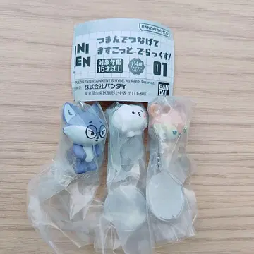 MINITEEN 집어서 잇는 마스코트 디럭스01 3종 세트