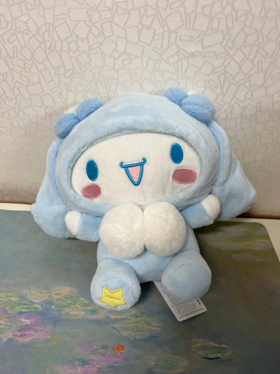 시나모롤 인형 하늘색