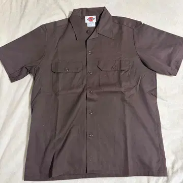 Dickies 워크 셔츠 브라운 밀리터리 계열 y2k