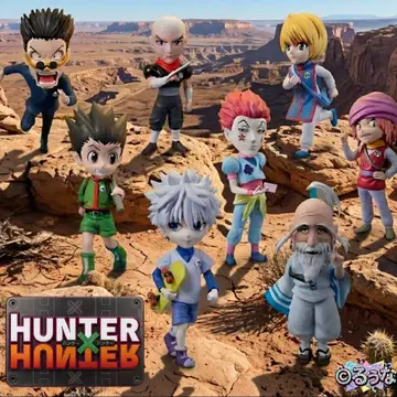 HUNTER x HUNTER 월드 컬렉터블 피규어 8체 세트