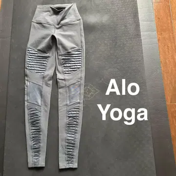 Alo Yoga 모토 레깅스 그레이 XXS