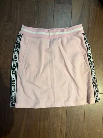 캘러웨이 골프 스커트 핑크