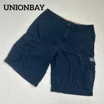 UNIONBAY 카고 숏팬츠 네이비