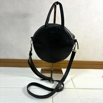 아네스베 2way 서클 숄더백 블랙