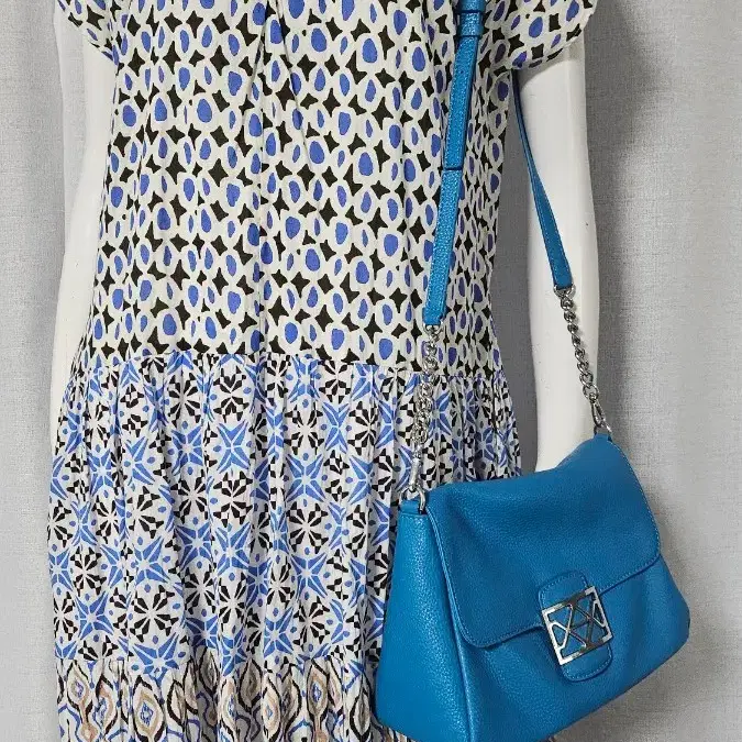 ZARA 앞 단추 주머니 원피스 EUR XS 반품 52 길이 105