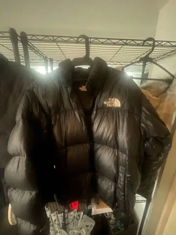 THE NORTH FACE 다운 자켓 블랙 100