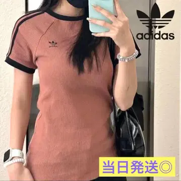adidas 새상품 반팔 리브 T셔츠 S M