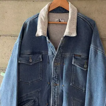 [ VINTAGE ] CK jeans 90s 데님 자켓