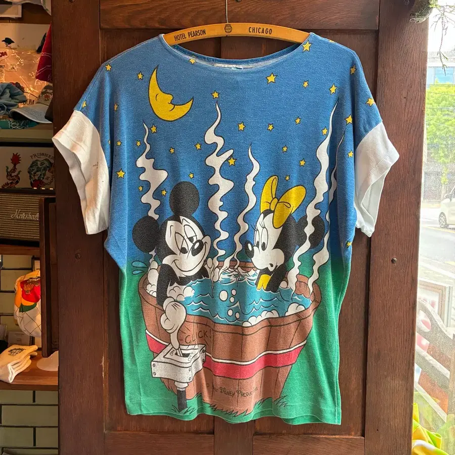 80s Disney Mickey & Minnie All Over Tee