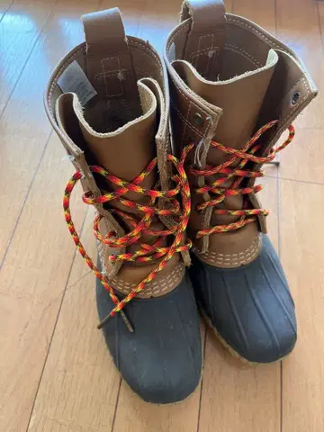 L.L.Bean 빈 부츠 가죽 레인부츠 키즈 US3 23cm