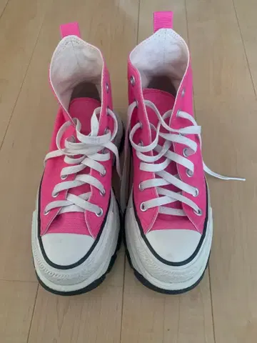 컨버스 올스타 하이컷 핑크 23.5cm