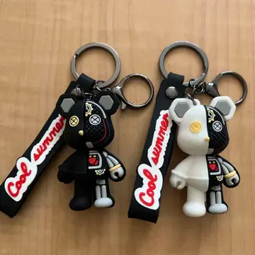 KAWS 카우스 러버 피규어 키링 세트