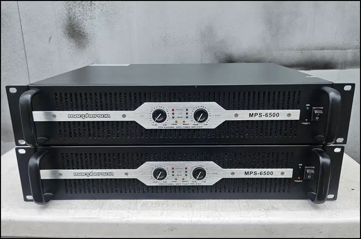 맥퍼슨(Macpherson) MPS-6500 중고 파워앰프
