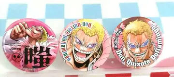 도플라밍고 미니 동료 캔뱃지 나츠코미 캔뱃지 ONEPIECE 원피스