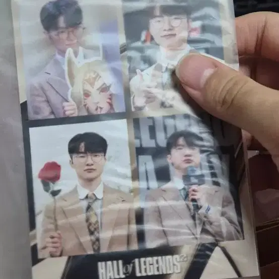 t1 페이커 네컷 홀오브레전드