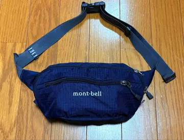 몽벨 montbell 웨스트 파우치 바디백 힙색 네이비