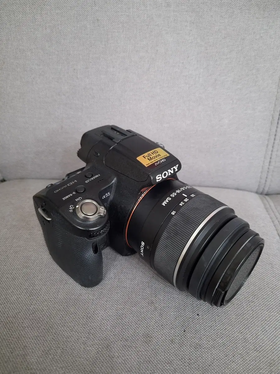 107.소니 알파55 DSLR 카메라 18-55mm 렌즈 포함