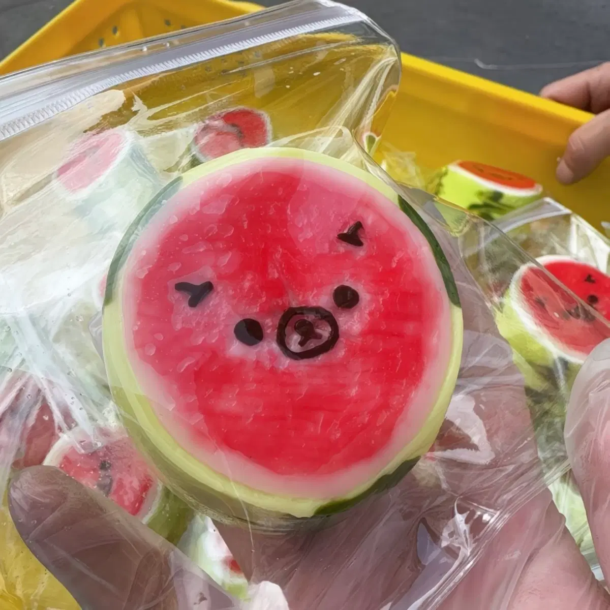 수박쿠마 리락쿠마 수제 말랑이 꺼만말 스퀴시 폼푸샵 샤오홍슈 타바