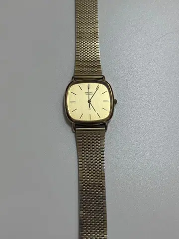SEIKO QUARTZ 7830-5220 골드 손목시계