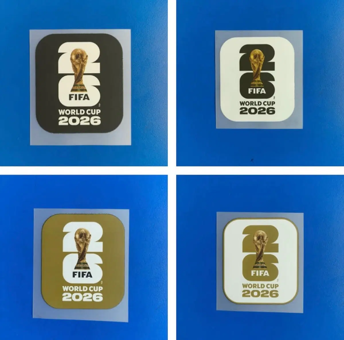 FIFA 월드컵 2026 엠블럼 패치 SET