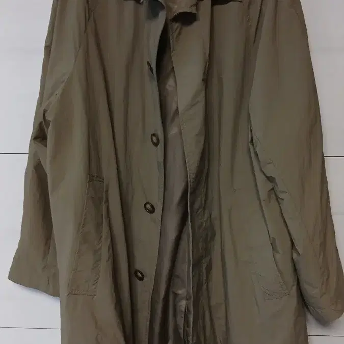 H&M 자켓 트렌치코트 가볍고편함 카키베이지 110정도 상태좋음