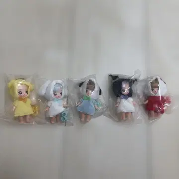 산리오 쁘띠 리카짱 5종 세트