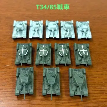 1/144 월드 탱크 뮤지엄 T34/85 탱크 12량 세트