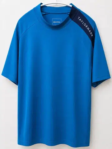 TaylorMade 반팔 셔츠 블루 XO