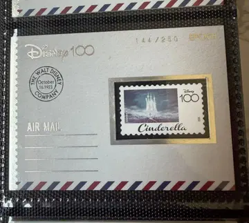 Disney 100 신데렐라 우표풍 카드 250장 한정판
