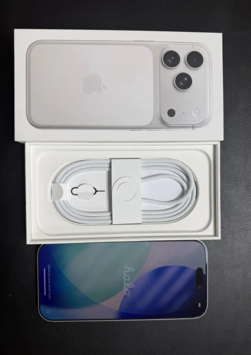 애플 아이폰 17 프로 실버 256GB (풀박스) 판매해요