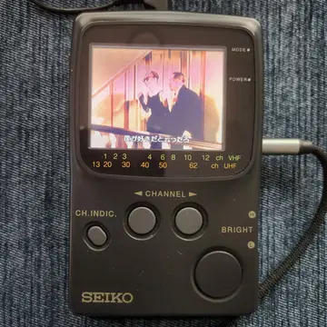 정상작동] SEIKO LVD-212 일본제 휴대용 포켓 컬러 TV | 골동품 | 번개