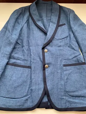 LARDINI 남성용 산뜻한 여름용 자켓 사이즈 50 이탈리아제