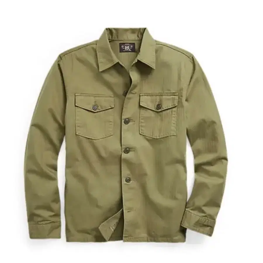 RRL 더블알엘 헤링본 트윌 셔츠