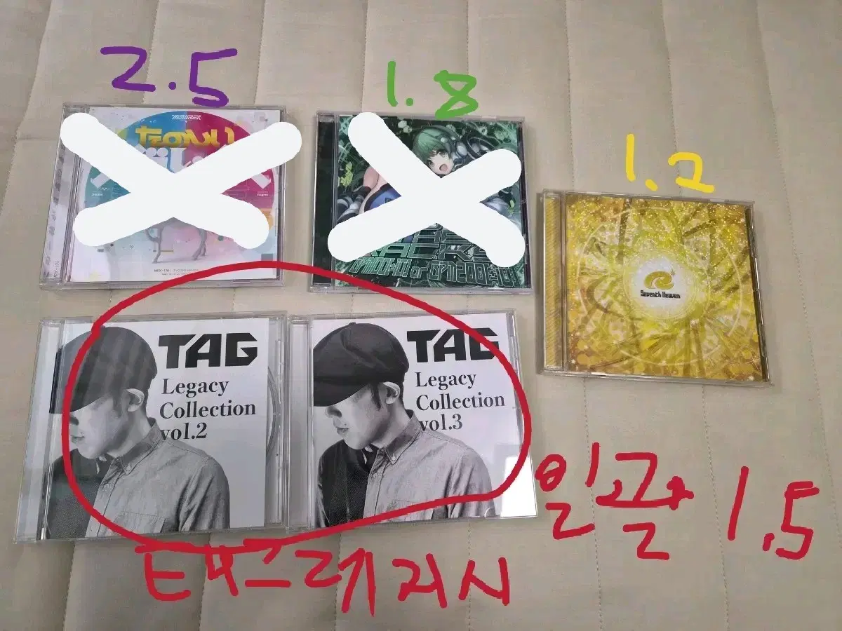 동인음악 전자음악 앨범 리듬게임 앨범 CD