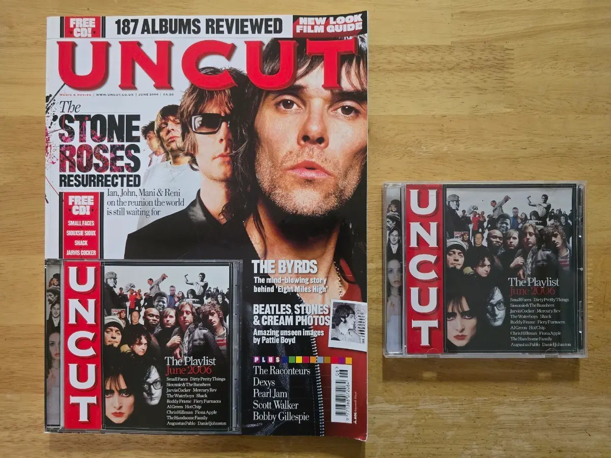 매거진 The Stone Roses 스톤 로지스 - UNCUT 영국반 PROMO