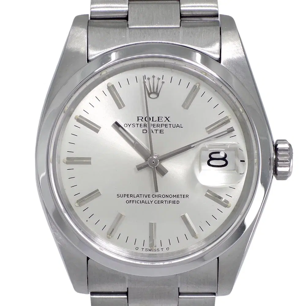 롤렉스 오이스터 퍼페츄얼 데이트 34mm 1500 엔틱 빈티지