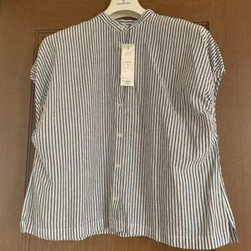 선밸리 sunvalley 밴드 카라 돌먼 블라우스