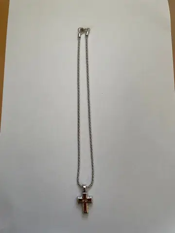 Swarovski 크로스 목걸이