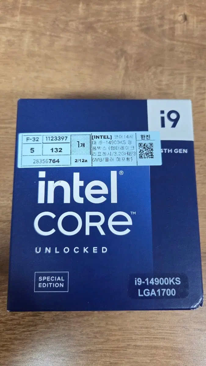 인텔 CPU i9-14900KS
