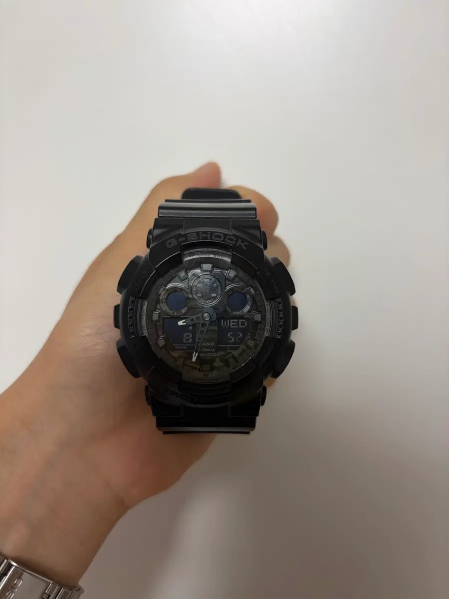 지샥 G-SHOCK GA-100 시계 블랙