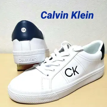 Calvin Klein 스니커즈 화이트 네이비