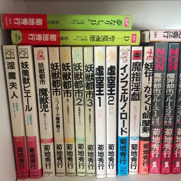 키쿠치 히데유키 소설 묶음 판매 30권 이상