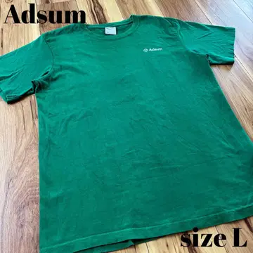 Adsum 원포인트 로고 T셔츠 L